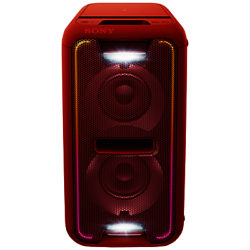 Sony GTKXB7B Boombox Wireless Bluetooth NFC Speaker With LED Lighting Red